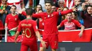 Hat trick against Switzerland